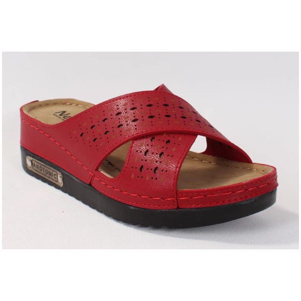 Dagoster Dza37-3025 Red Daily Orthopedic Women's Slippers