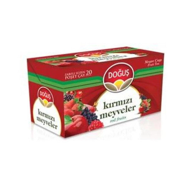Doğuş Tea Doğuş Red Fruits Herbal Tea 40 Gr 12 Pack