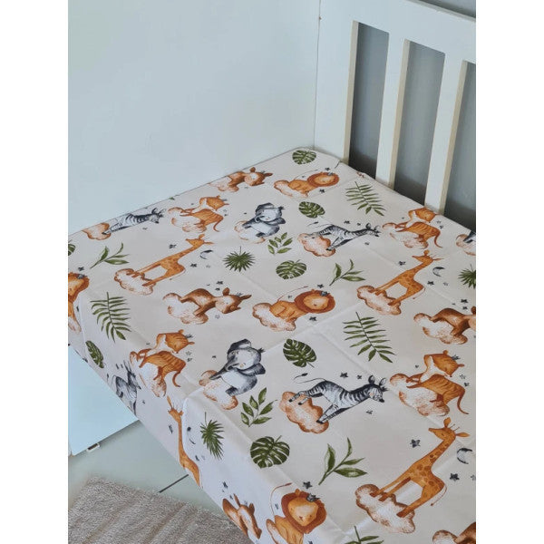 60X120 Baby-Child Cotton Fitted Sheet Zurafa