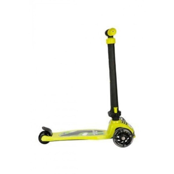 Pilsan Power Scooter Green 3 Wheel Lighted Scooter