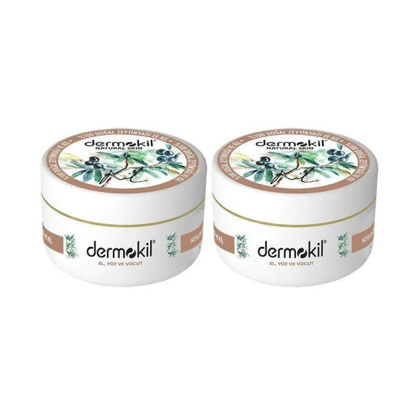 Dermokil Olive Oil Face, Body And Natural Hand Cream 300 Ml