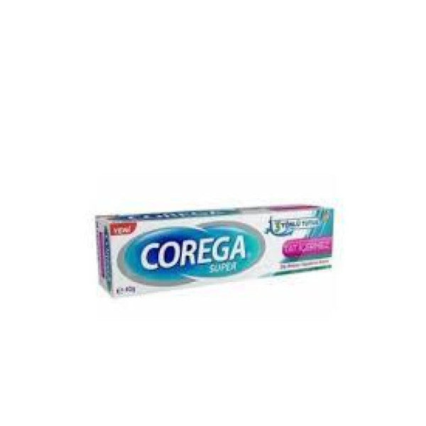 Corega Super Denture Adhesive Flavor Free Cream 40 Gr