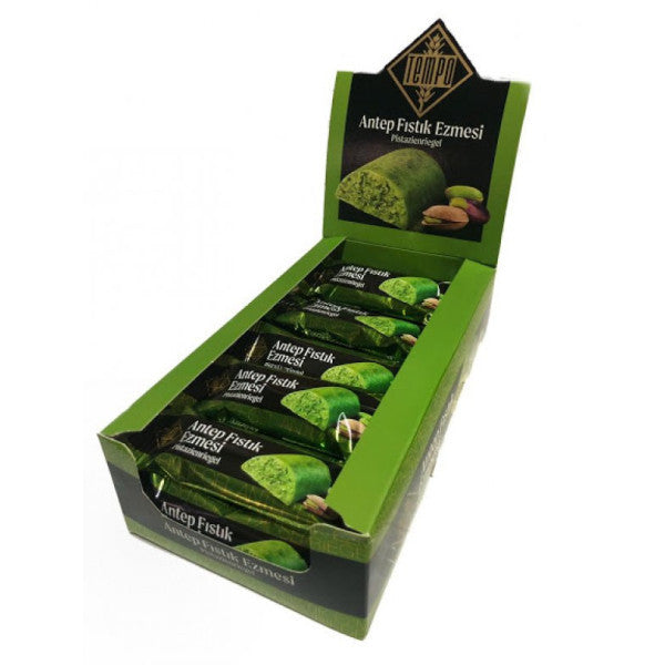 Pistachio Paste, 24 Grams, (Box Of 24), Tempo Confectionery