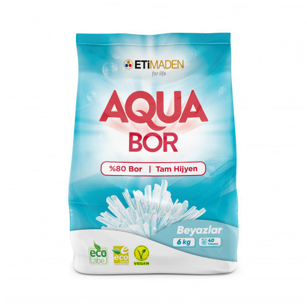 Boron Aqua Boron Powder Detergent 6 Kg Whites