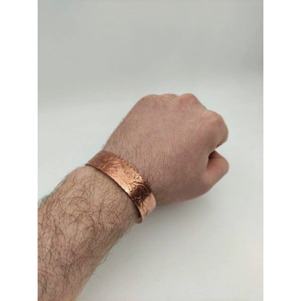 Adjustable Copper Bracelet 17 Cm Thickness 2.7 Cm Wear For Health