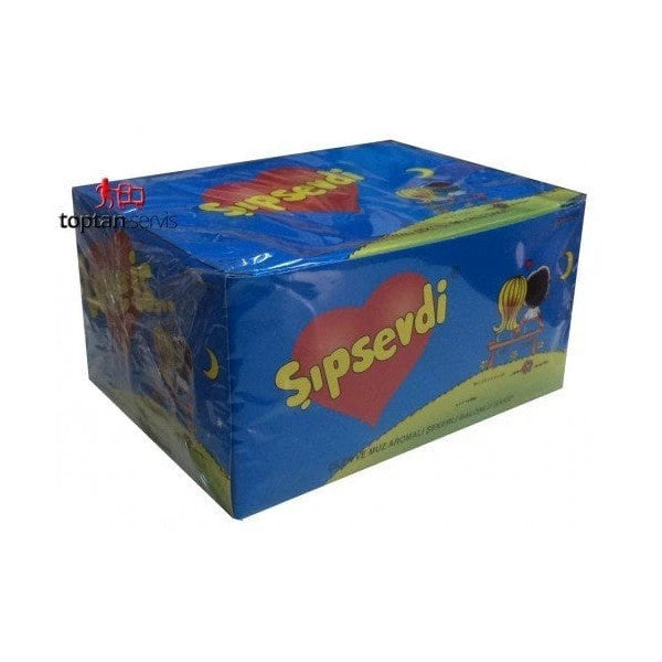 Şıpsevdi Strawberry And Banana Flavored Sugared Bubble Gum 100 Pieces