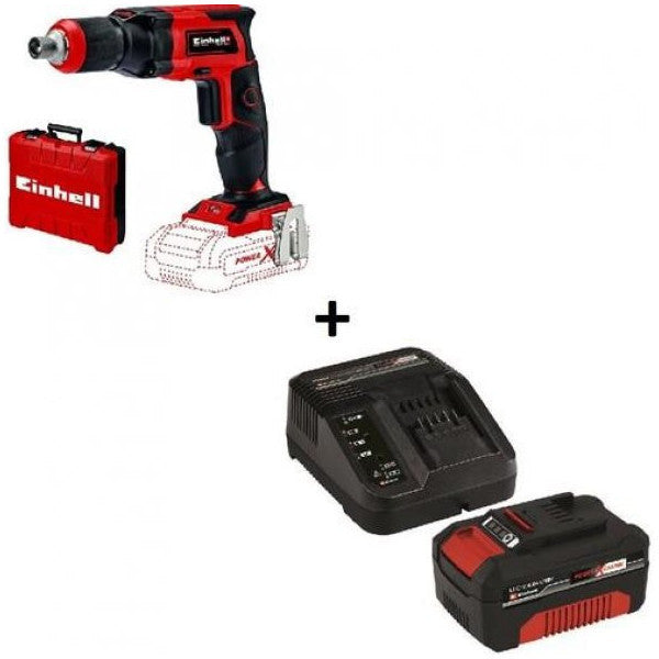 Einhell Te-Dy 18 Li Cordless Drywall Screwdriver + 4.0 Ah Starter Kit