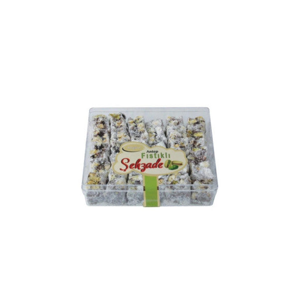 Tuğba Kuruyemiş Double Roasted Şehzade Turkish Delight With Plenty Of Pistachios 200 Gr