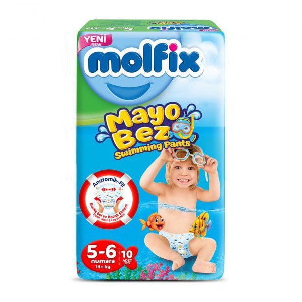 Molfix Swimsuit Diaper Size 5-6 50 Pieces