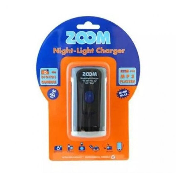 Zoom Ma-0703 Aaa-Aa 2 Pcs Battery Charger Adapter Device