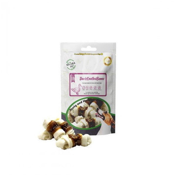 Eco Natura Pet Duck Knotted Bones Duck Meat Knotted Bones 100 Gr