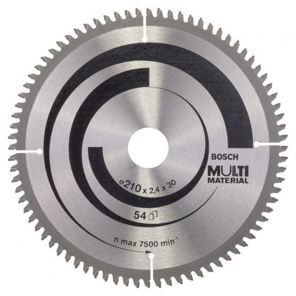 Bosch 210*30 Mm 80 Teeth Multi-Material Circular Saw Blade Standard For Series