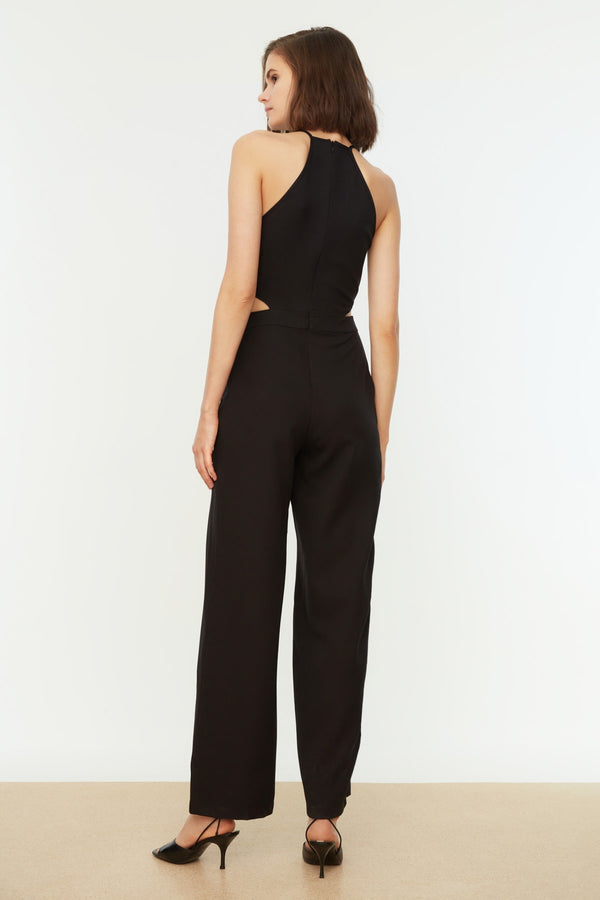 TRENDYOLMİLLA Waist Decollete Jumpsuit TWOSS19LJ0139