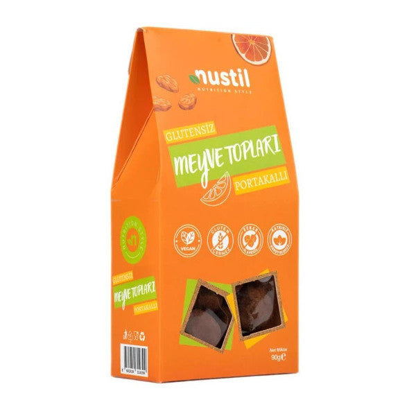 Nustil Gluten Free Orange Cocoa Fruit Ball 90 G