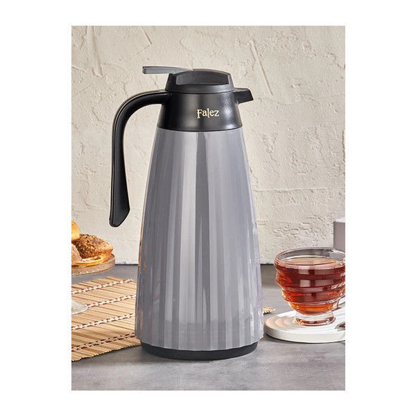 Gray Cliff 1.5L Glass Thermos