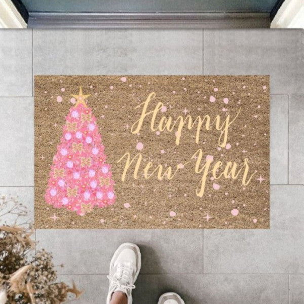 Dormot Home Modern Print - Happy New Year 6 - Welcome Doormat