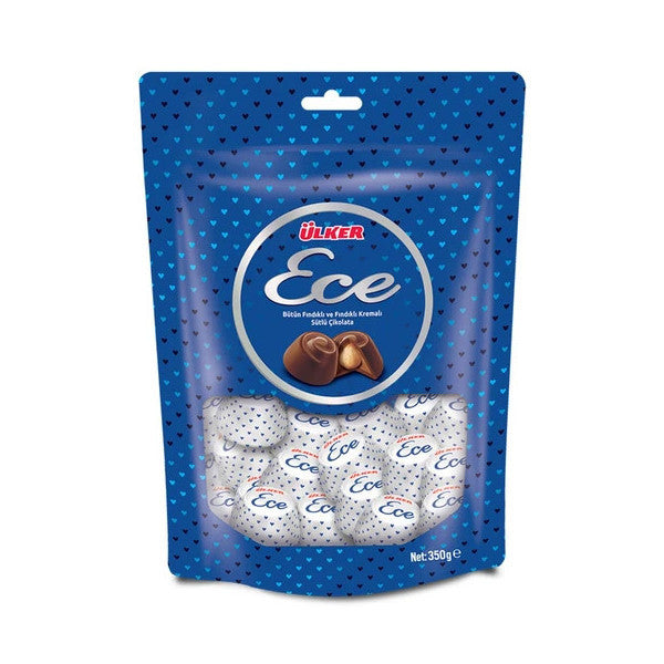 Ulker Ece Milk Chocolate With Whole Hazelnuts 350 Gr