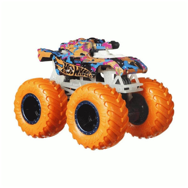 Hcb57 Monster Trucks Glow İn The Dark Vehicles, Hot Wheels Monster Trucks - Mattel