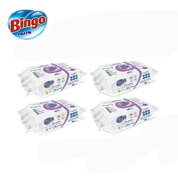 Bingo Practical Surface Cleaning Towel Lavender 96X4 (384 Sheets)