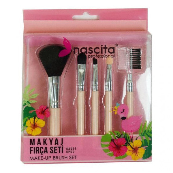 Nascita Make-Up Brush Set 5 Piece Make-Up Brush Set Professional