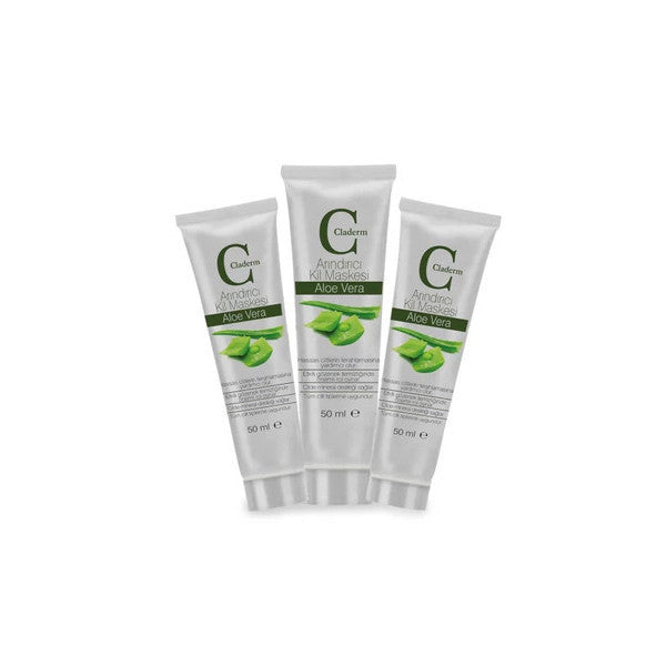 Claderm Aloe Vera 50 Ml 3 Pcs Advantage Pack