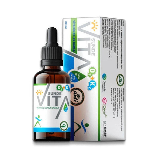 Anti Vitamin D3&k2 Devita Vitamin 1000 pcs /600 Drops