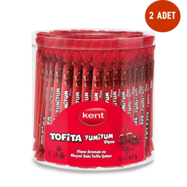 Tofita Yumiyum Cherry 120 Jar - 2 Pieces