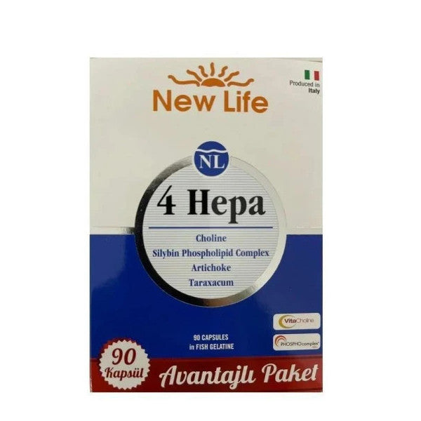 New Life 4 Hepa 90 Capsules