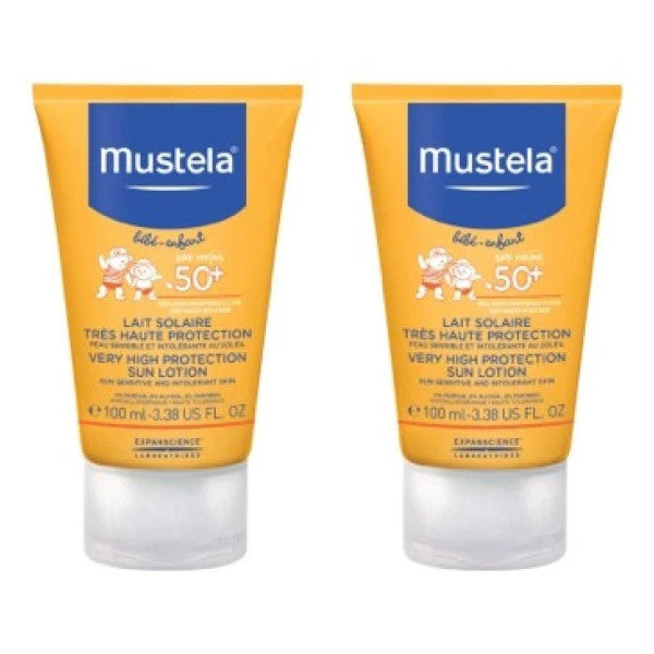 Mustela Very High Protection Sun Lotion Spf 50+ 100 Ml 2 Kutu