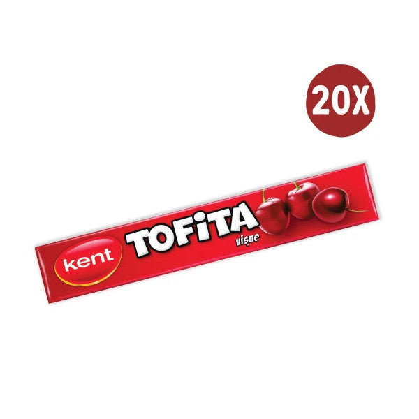 Tofita Sour Cherry 47Gr 20 Pack
