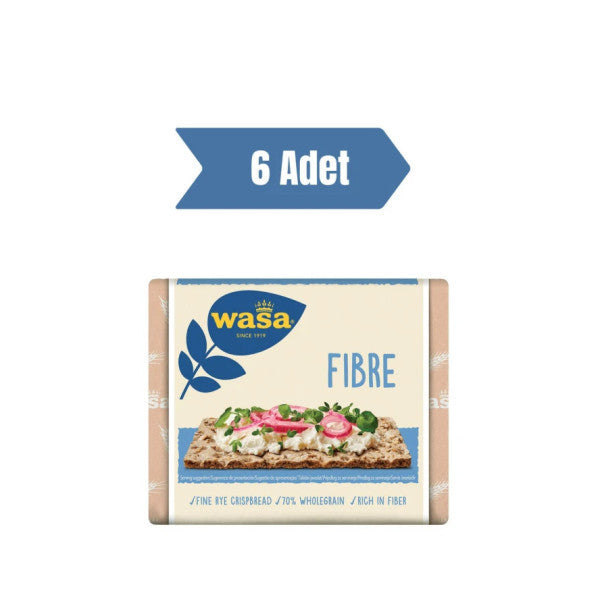 Wasa Crispbread Fibre 230 Gr 6 Pieces