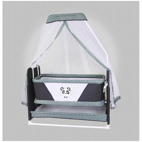 Chubby Baby Panda Basket Crib Innovation İn Elegance, Quality İn Safety - Green