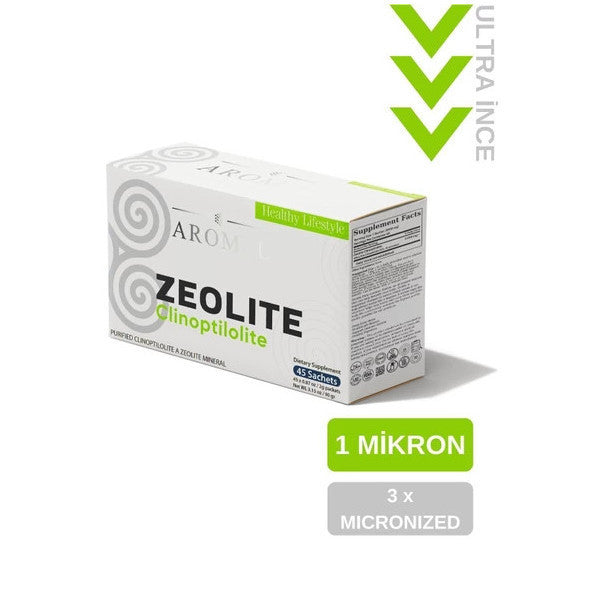 Aromel, Zeolite Tozu | 45 Six | Clinoptilolite Zeolite | Mikronize Aktif Zeolite