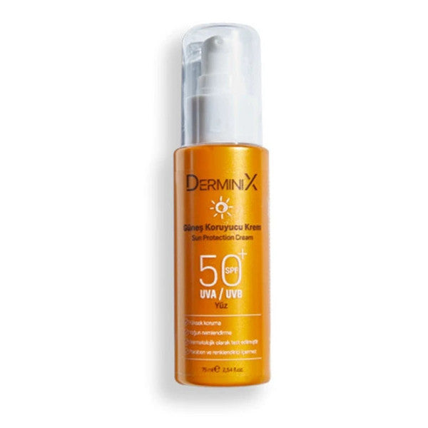 Derminix Sun Cream Spf 50 High Protection Facial Sun Cream