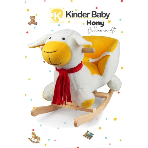 Kinder Baby Hony Rocking Horse Lamb Yellow 1704