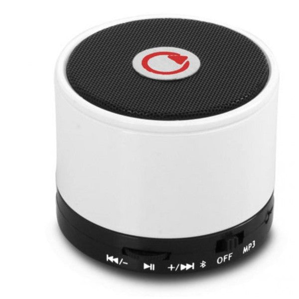 Mikado Md-10Bt White Sd-Fm Supported Bluetooth Speaker