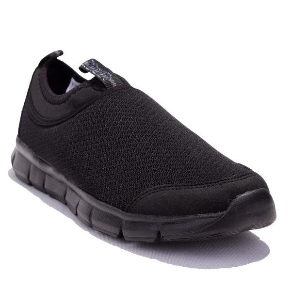 Kinetix Voten Black Orthopedic Casual Men's Sneakers