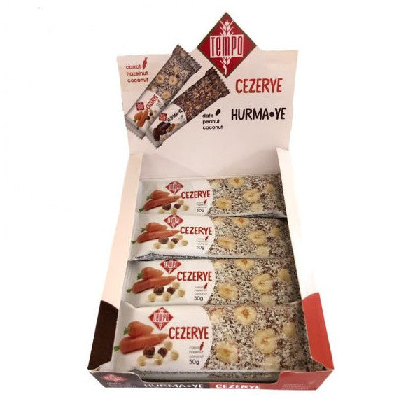 Cezerye (With Carrot), 50 Grams, (Box Of 24), Tempo Confectionery