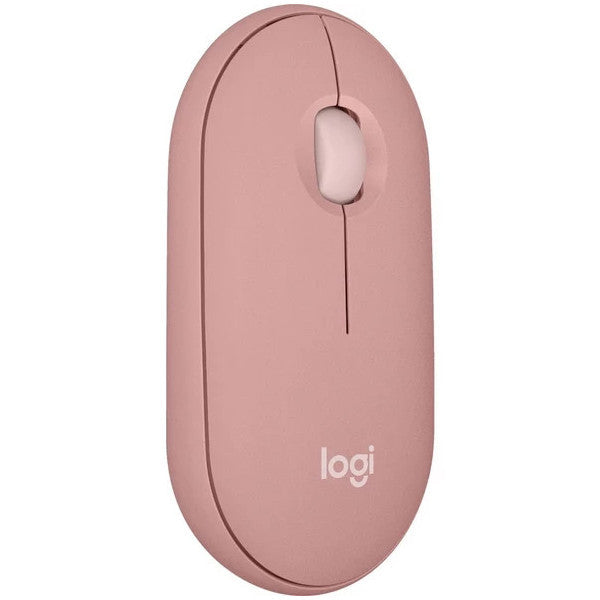 Logitech M350 Pebble Silent Wireless Compact Mouse Pink