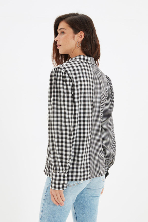 TRENDYOLMİLLA Plaid Shirt TWOAW22GO0656