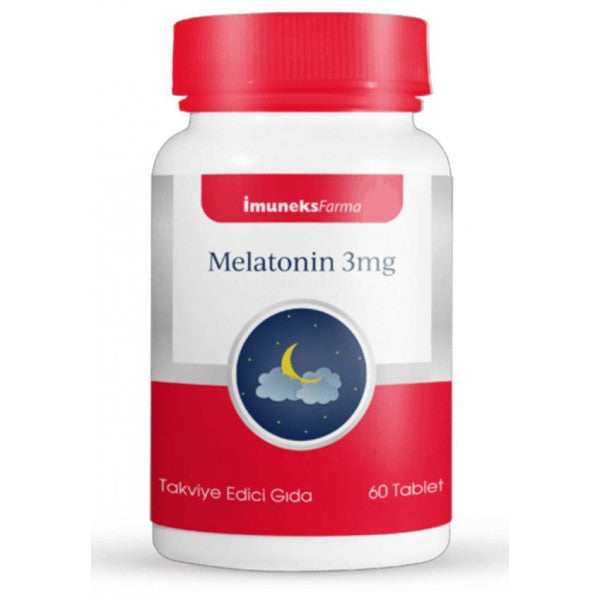 İmuneks Farma Melatonin 3Mg 60 Tablet