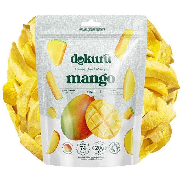 Freeze Dried Mango Fruit Chips 20Gr