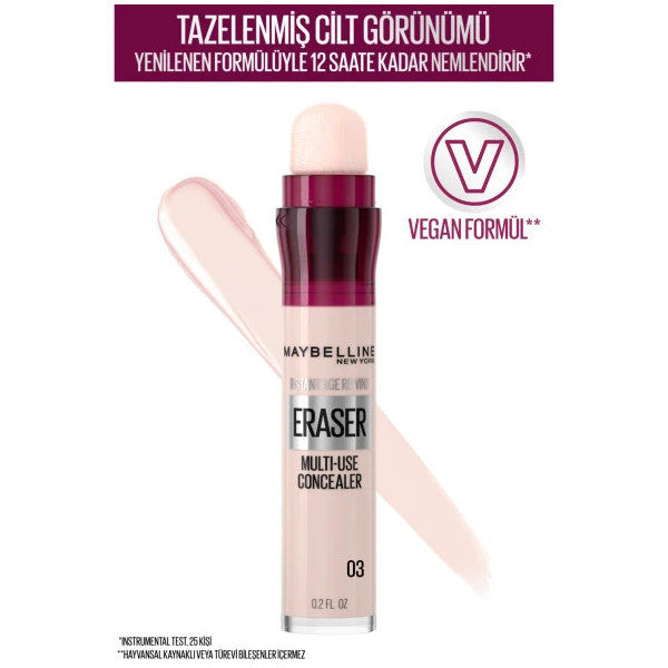 Maybelline New York Instant Anti Age Eraser Concealer - 03 Fair