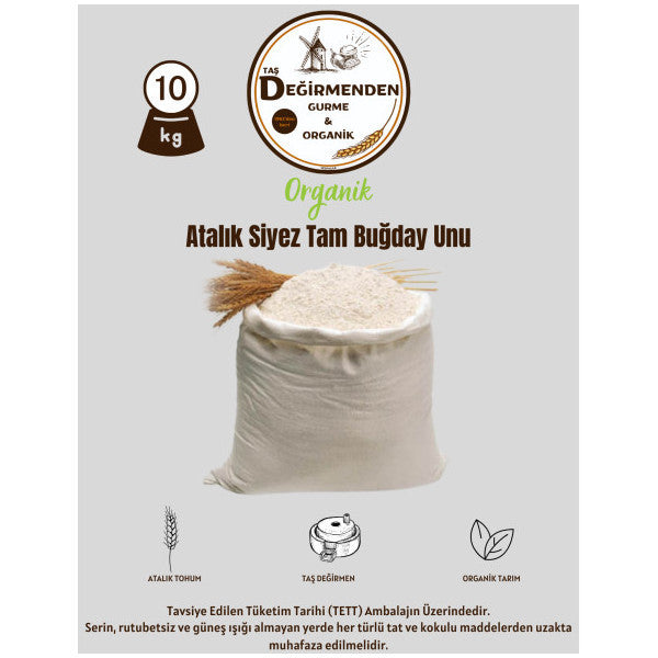 Organic Heirloom Einkorn Whole Wheat Flour - 10 Kg