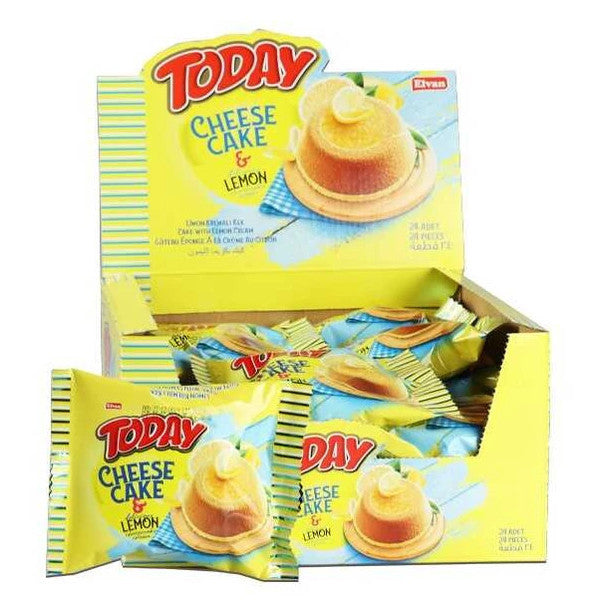 Today Lemon Cheese Cake 45 Gr. 24 Pieces (1 Box)