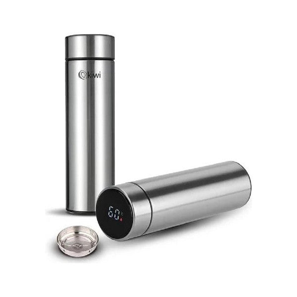 Kiwi Kt-8682 Digital Thermos Steel Gray