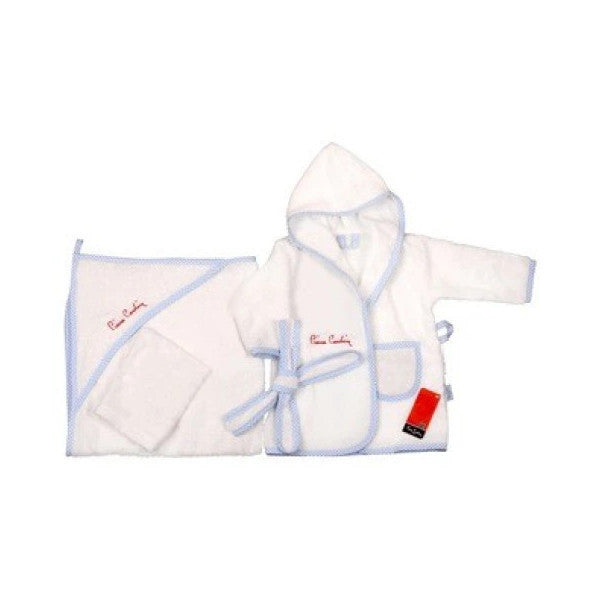 Pierre Cardin Bathrobe Set - Blue