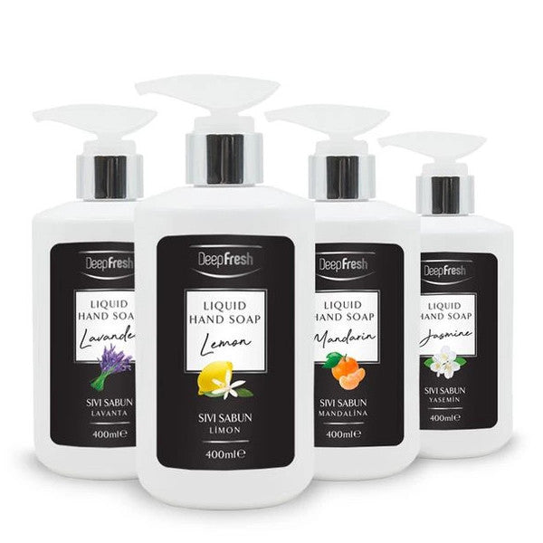 Deep Fresh Perfumed Liquid Soap Mixed Package 4 X 400 Ml