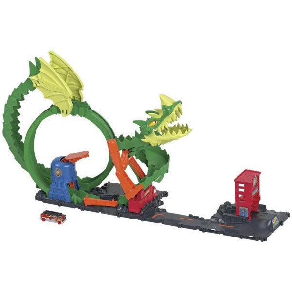 Hot Wheels Dragon Battle Track Playset Hdp03