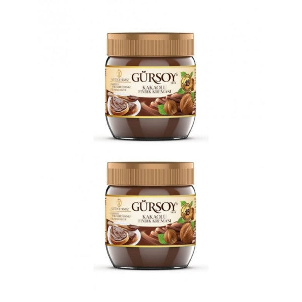 Gursoy Cocoa Hazelnut Cream 400 G 2 Pack